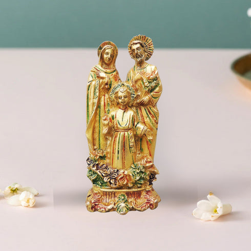 Brass Jesus Family Statue 1.39Kg